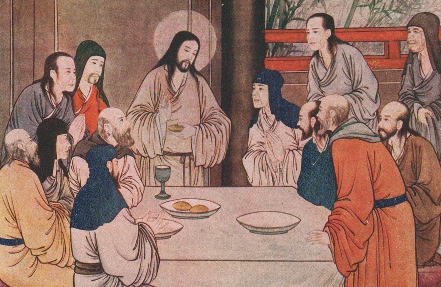 Para Patio Global. Pinturas religiosas en China